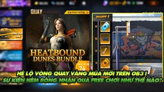 FREE FIRE | HÉ LỘ VÒNG QUAY VÀNG MÙA MỚI CỰC KÌ ĐẸP - SỰ KIỆN NÉM RỔ NHẬN FREE QUÀ !!