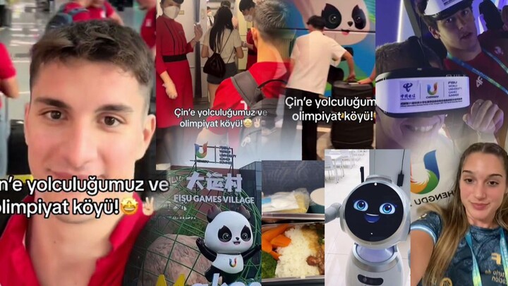 University students from around the world are arriving in Chengdu one after another, and it looks li