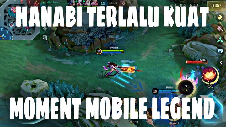 Hanabi Terlalu Kuat untuk di lawannnn