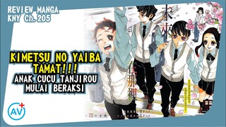 Kimetsu no Yaiba TAMAT!!! Anak Cucu Tanjirou Mulai Beraksi!! - Review KNY (Manga Ch.205)