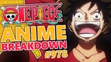The Best ANIMATION EVER?! One Piece Episode 978 BREAKDOWN
