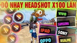 Free Fire | Full “ĐỘ NHẠY VÀ NÚT BẮN HEADSHOT OB29” Realme Oppo Samsung Sony Huawei Vivo Ipad Iphone