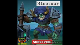 MINOTAUR I TANK AND SUPPORT IN MLBB