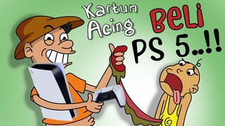 Parodi Beli PS5 Bayar Pakai Ginjal - Kartun Lucu Acing