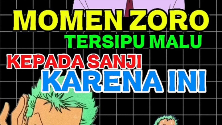 MOMEN ZORO MEMBUNGKAM OMONGAN SENDIRI
