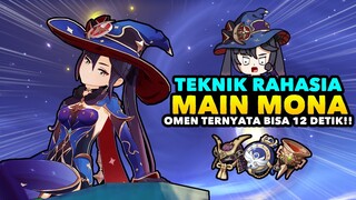 Teknik RAHASIA MAIN MONA - Bahas Full Build Mona Support Genshin Impact