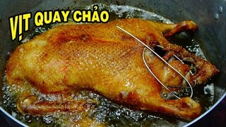 Vịt Quay Chảo cách làm dể nhất đậm đà thơm ngon caucaonline Huỳnh Kiệt Cà Mau