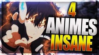 4 ANIMES INSANE A VOIR ABSOLUMENT !