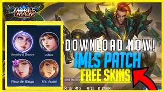 LATEST IMLS 1.8.12 MOD APK!! | UNLOCKED ALL SKINS 2020 | Mobile Legends