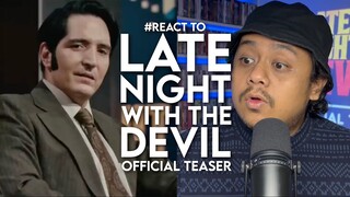 #React to LATE NIGHT WITH THE DEVIL Official Teaser