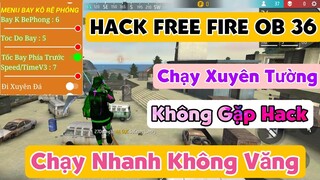 Hướng Dẫn Cách Hack Free Fire OB36 Menu Full Tiếng Việt, Auto Headshot ,Chống Văng Game