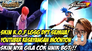 BUKA SKIN KOF CHOU & KARINA CUMA 2 KALI PUTER! MANUSIA PALING HOKI EMANG YOUTUBER KESAYANGAN MOONTON