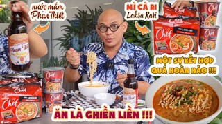 Color Man "LÀM LIỀU" ăn mì CÀ RI Malaysia với nước mắm Phan Thiết liệu sẽ "Ố DỀ" hay MLEM MLEM ???