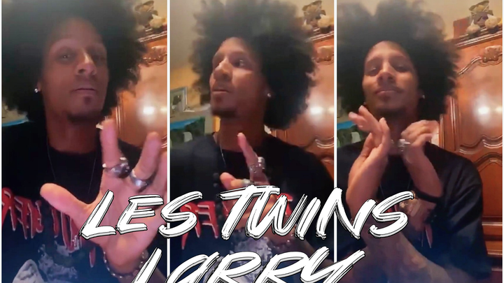 [الحس الموسيقي الإلهي لراقصة الشارع: حتى أنني أستطيع سماع فم المغني وهو يفتح] يوضح لاري من فرقة Les 