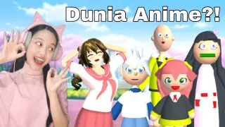 Aku Masuk ke Dunia Anime Ada Anya, Nezuko, dan Lainnya! [Sakura School Simulator Indonesia]