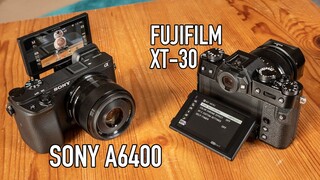 CHỌN CAMERA QUAY FILM ???  Sony a6400 hay Fujifilm XT30