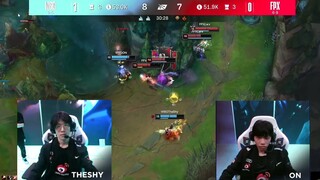 Chết cười với màn "chết thuê" của Ngài On với TheShy | WBG vs FPX