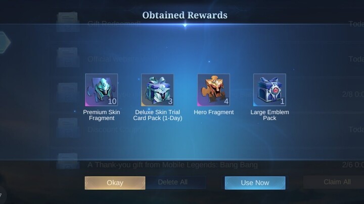 NEW MOBILE LEGENDS REDEEM CODES AS OF February 8, 2022 - MLBB