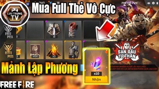 [Garena Free Fire] Nhịn Ăn Sáng Tích Tiền Mua Full Thẻ Vô Cực Mùa 18 | Lưu Trung TV
