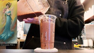 Chocolate Milk #cafevlog #cafechill #life
