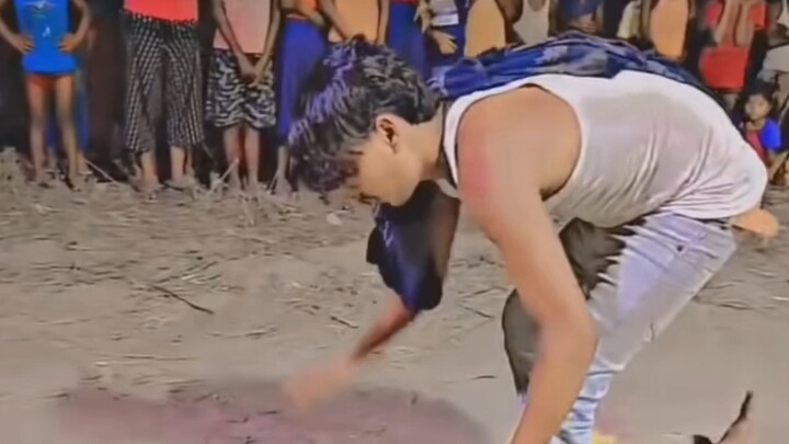 A San's hard qigong is always so simple and unadorned.