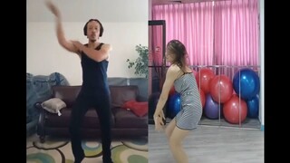 A short dance-off with Suxin - Amateur vs Professional