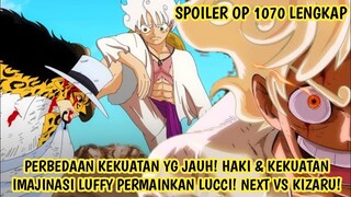 SPOILER OP 1070 LENGKAP - HAKI LUFFY TERLALU KUAT! LUFFY JADIKAN LUCCI MAINAN! KIZARU TIBA D EGGHEAD