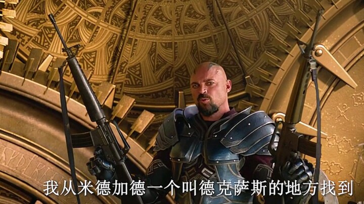“For Asgard, dual pistols will provide the answer” #Marvel #Thor #HandsomeEntrance