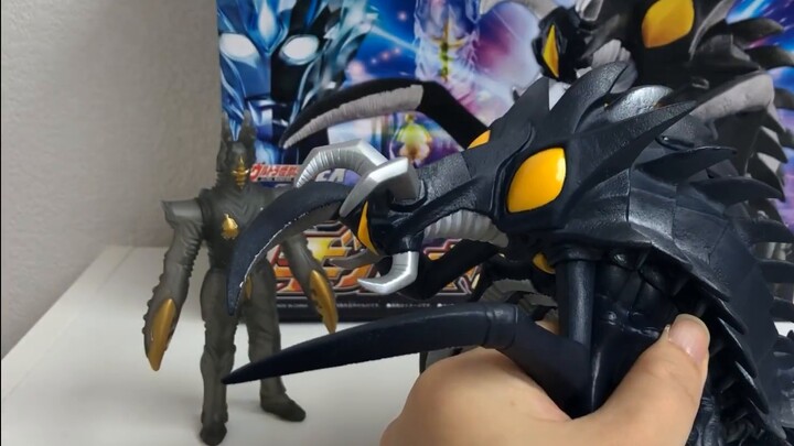 [Ultraman][Aowan Nebula] 184 Ultraman Saga Hyperzetton Larva Boss Level Soft Rubber Suit