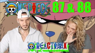 ONE PIECE  Eps. 87/88 | DAMN CHOPPER HAS SKILLS!! |