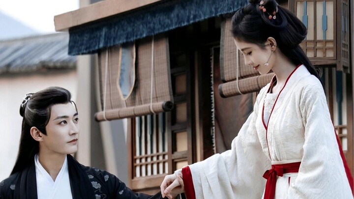 【Ju Jingyi】 A tilt of the head, a gentle bow—when the wind rises, emotions flow silently! 【Flower Be