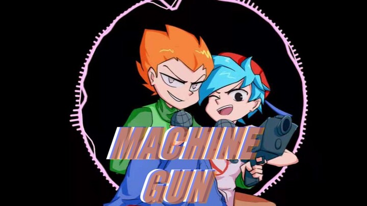 【FNF/Pico's school/MEME】Machine Gun (including PB note)