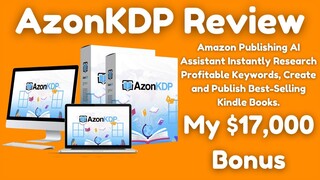 AzonKDP Review: The Easiest Way to Create Profitable Amazon KDP Books Fast