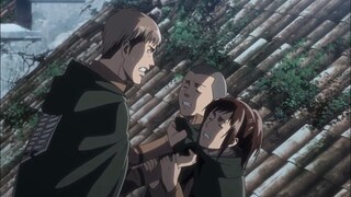 Sasha and Connie crying for Reiner | Attack On Titan Season 3 Episode 15