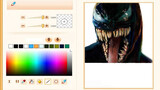 Use the Doodle Board on 4399 to Draw the Venom.
