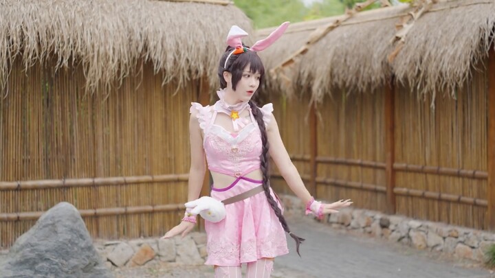 Please come to the Lantern Festival with me! ✿Peach Blossom Temple✿ Douluo Continent Xiaowu cos