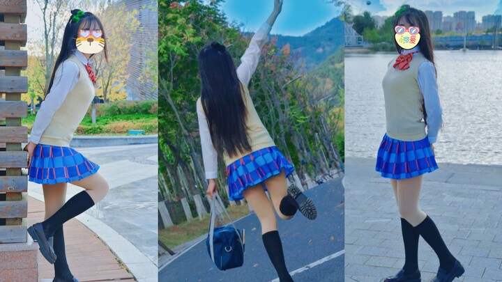 【รักสด】เริ่มต้น: พุ่ง! LOVELIVE Rin Meow กระโดดเล็กน้อย