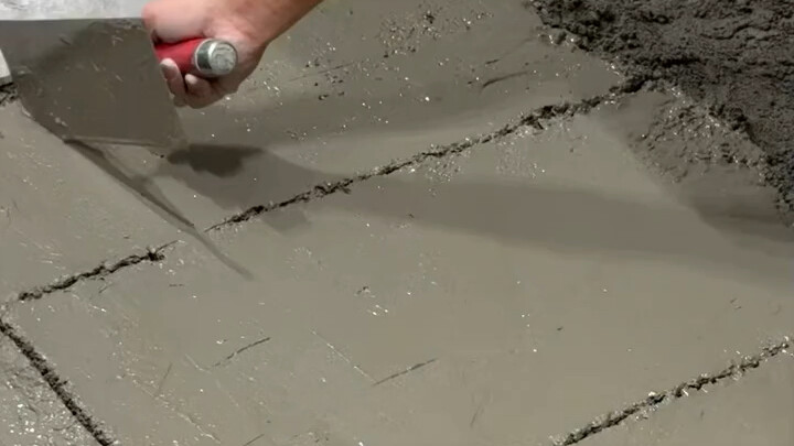 Lát gạch sàn liền mạch, khớp nối kín