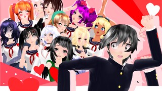 【MMD】¿I am being pursued by so many girls at once?