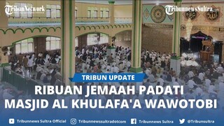 Salat Idul Fitri 1445 H di Konawe Sultra, Ribuan Jemaah Padati Masjid Al Khulafa'a Wawotobi