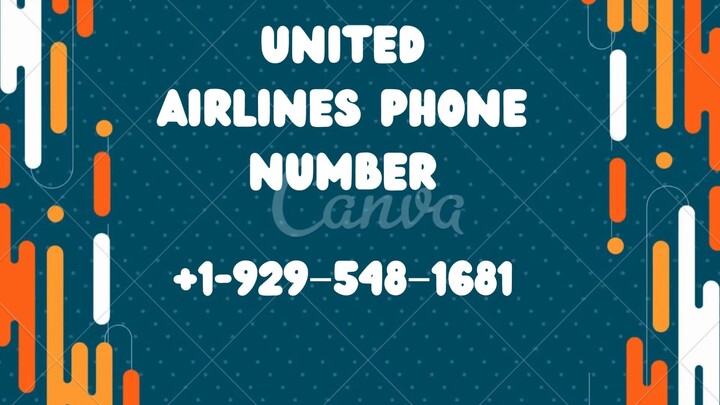 United Airlines Phone Number ☎️+1-929‒548‒1681☎️