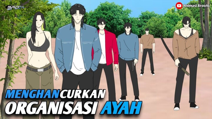 MENGHANCURKAN ORGANISASI AYAH PART 5 - Drama Animasi Sekolah