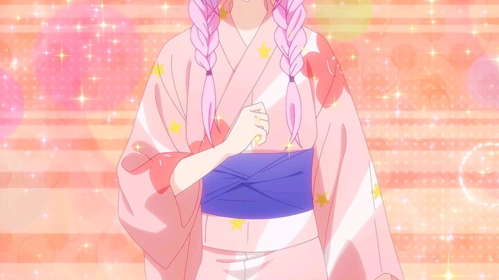 pink hair