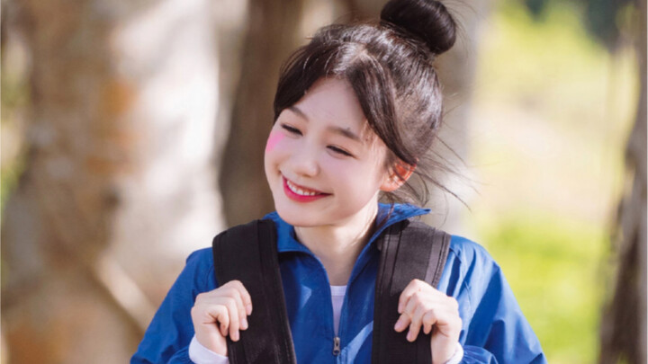 原来可爱是可以传染的，女孩子的快乐太简单了！