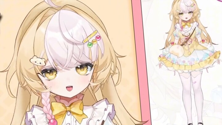 [Model pasar massal Live2d] Ini adalah hamster permen fufu lembut yang sangat lucu sehingga melangga