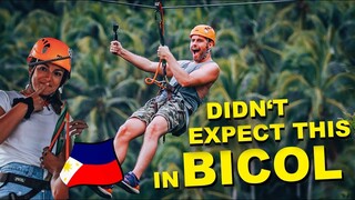 BICOL LONGEST ZIPLINE - afraid of heights, did she do it? - Philippines Vlog