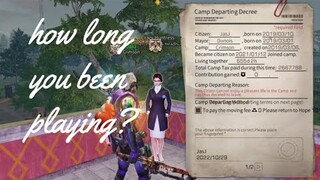 How Long Have you Been Playing Lifeafter?