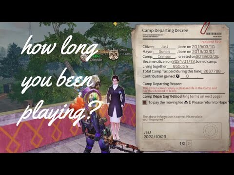 How Long Have you Been Playing Lifeafter?