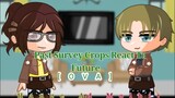 Past Survey Crops React To Future|OVA|Part 3|hanji-moblit(jean trio)|AOT|•Itz_Ridi•|Manga Spoilers!|