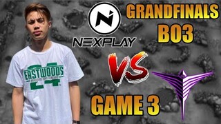 GAME 3 - NEXPLAY VS ARKAENGEL (Ignite Esports) GRANDFINALS BO5